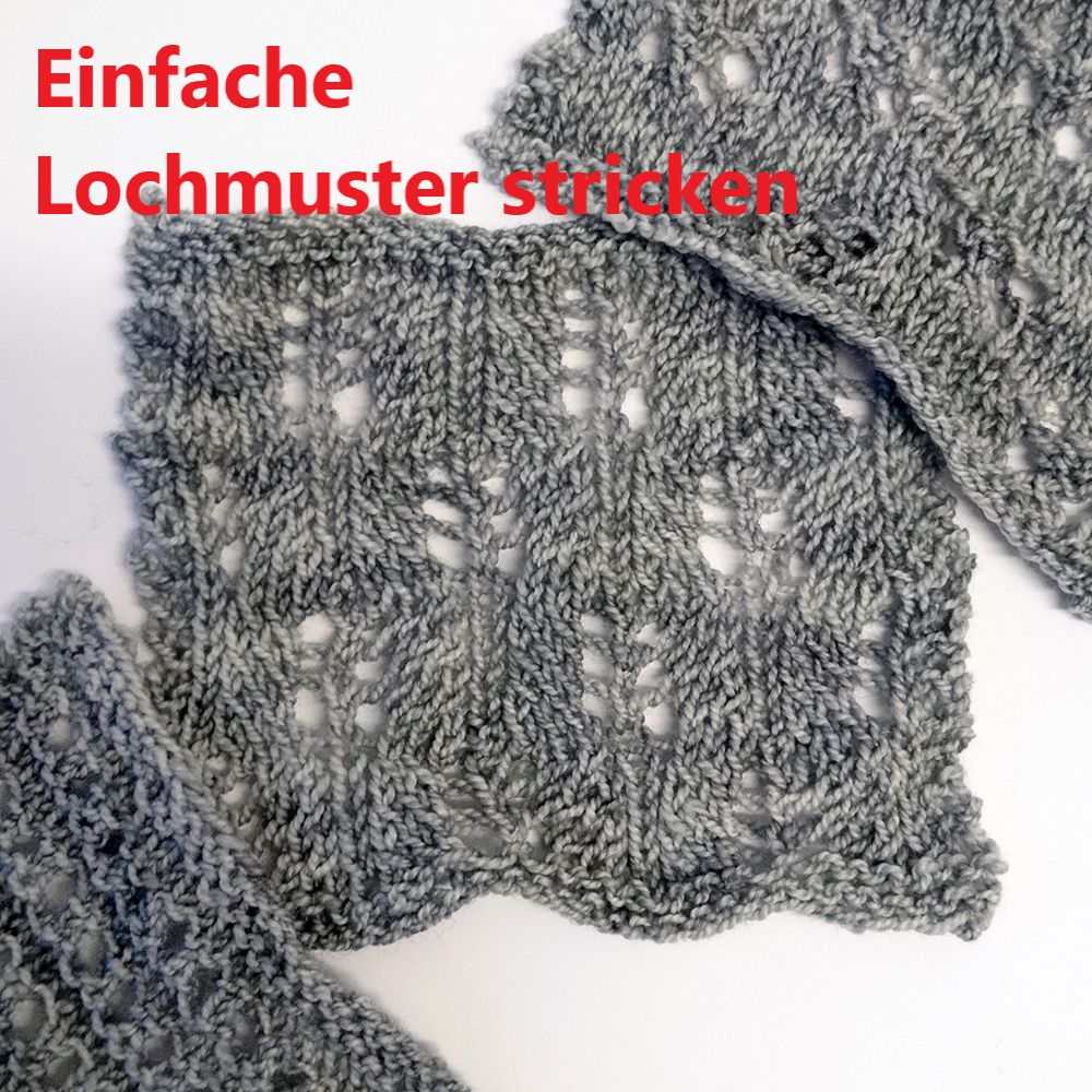 Workshop "Einfache Lochmuster strickenr" mit Donna Rossa 30.11.25 11:30 - 14:30  inkl. Wollmarkt Eintritt Weekend