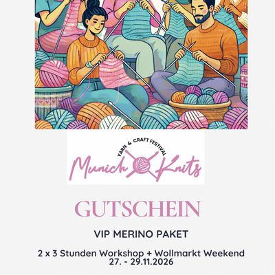 Geschenk Gutscheine Munich Knits 2026