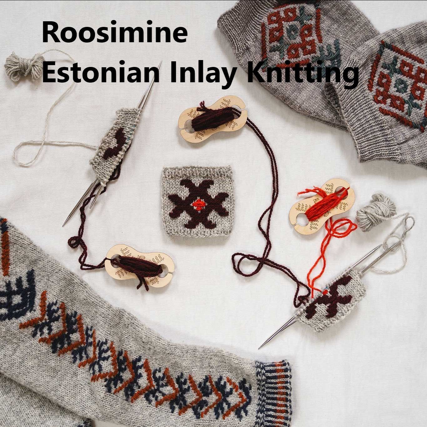 Workshop "Roosimine Estonian Inlay Knitting" mit Aleks Byrd 28.11.26 14:00 - 17:00  inkl. Wollmarkt Eintritt Weekend