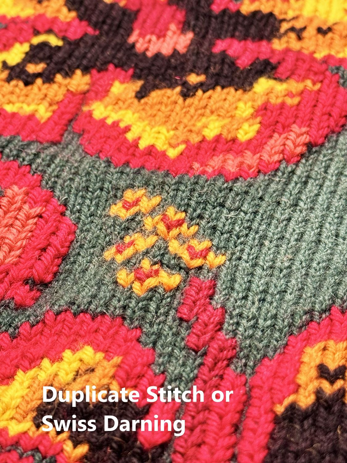 Workshop Workshop "Duplicate Stitch or Swiss Darning" mit Dario Tubiana 27.11.26 10:00 - 13:00 inkl. Wollmarkt Eintritt Weekend