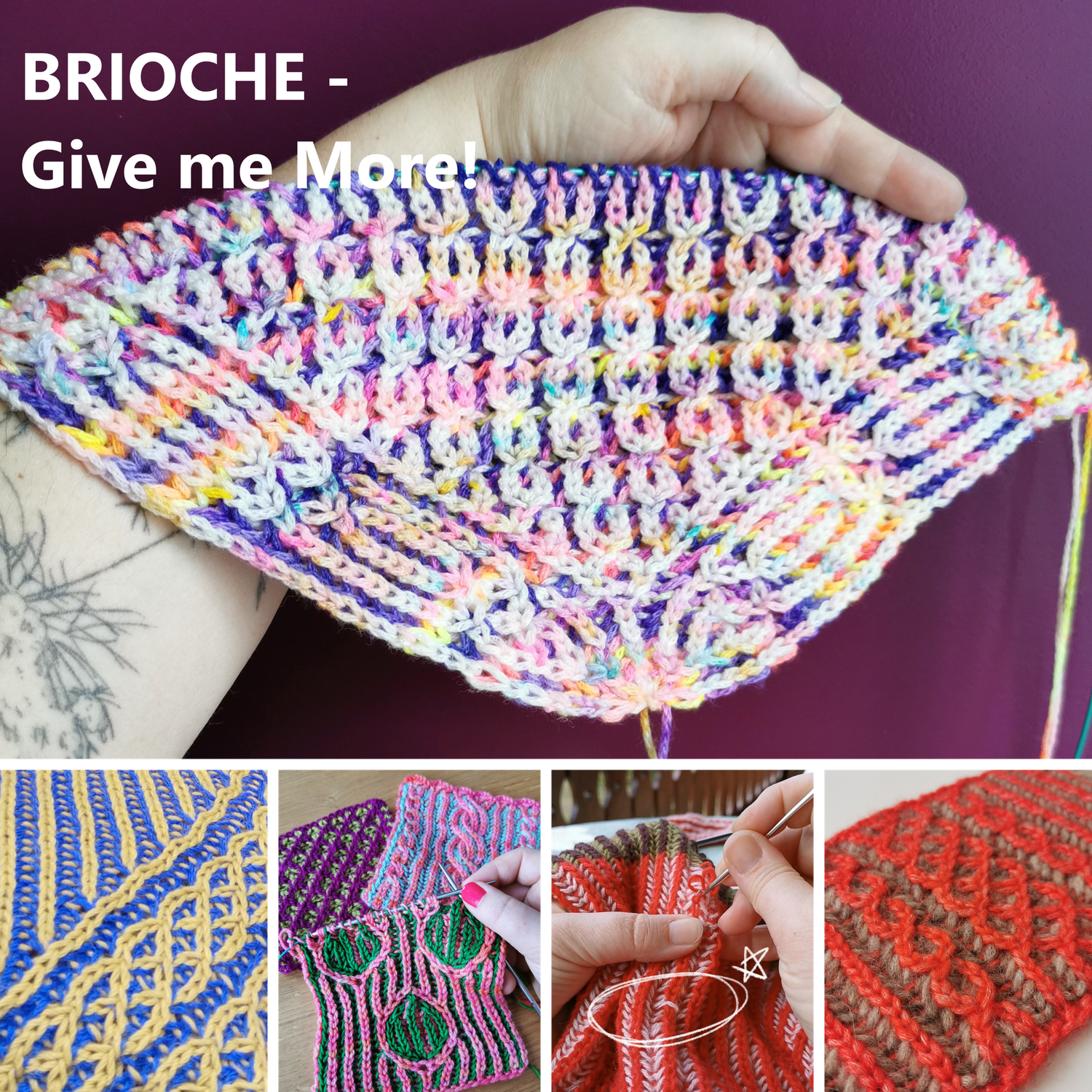 Workshop Workshop "Brioche: Give me More" mit Julie Dubreux am 29.11.26 14:00 - 17:00 inkl. Wollmarkt Eintritt Weekend