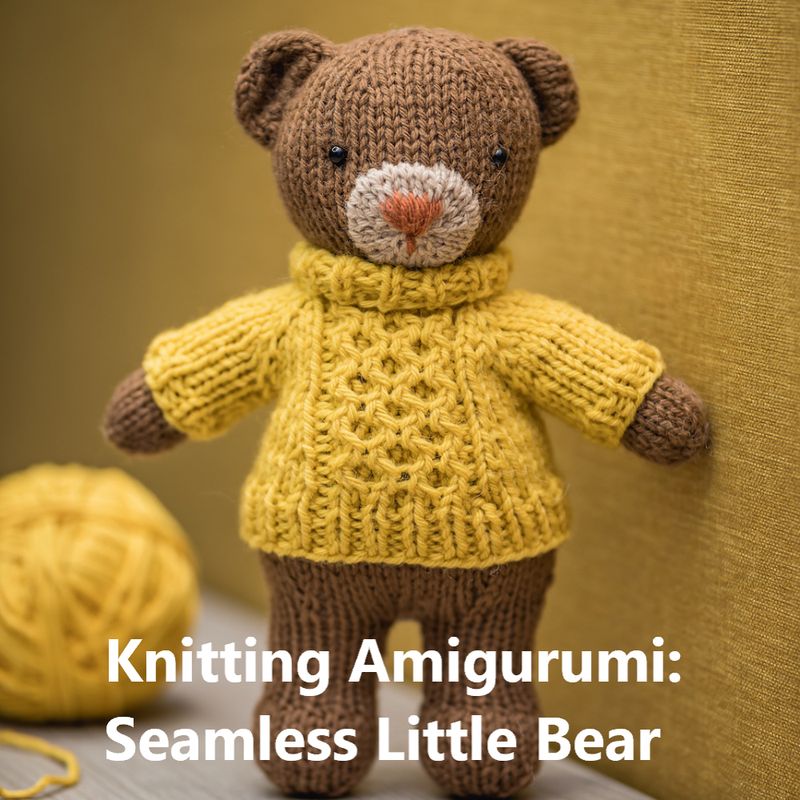 Workshop Workshop "Knitting Amigurumi: Seamless Little Bear" mit Filipa Carneiro am 29.11.26 9:30 - 12:30 inkl. Wollmarkt Eintritt Weekend