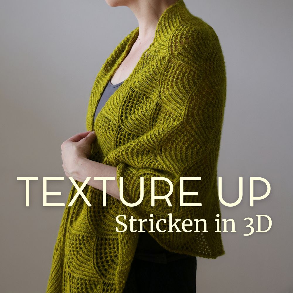 Workshop Workshop "Texture Up" mit Melanie Berg am 29.11.26 9:30 - 12:30 inkl. Wollmarkt Eintritt Weekend