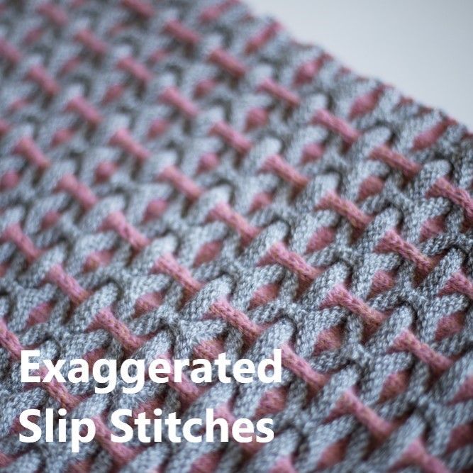 Workshop Workshop "Exaggerated Slip Stitches" mit Olga Buraya-Kefelian am 29.11.26 9:30 - 12:30 inkl. Wollmarkt Eintritt Weekend