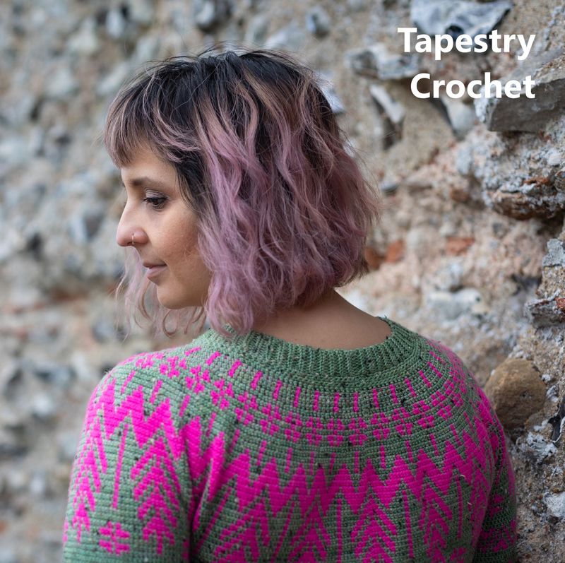 Workshop Workshop "Tapestry Crochet" mit Sandra Guiterrez 29.11.26 14:00 - 17:00 inkl. Wollmarkt Eintritt Weekend
