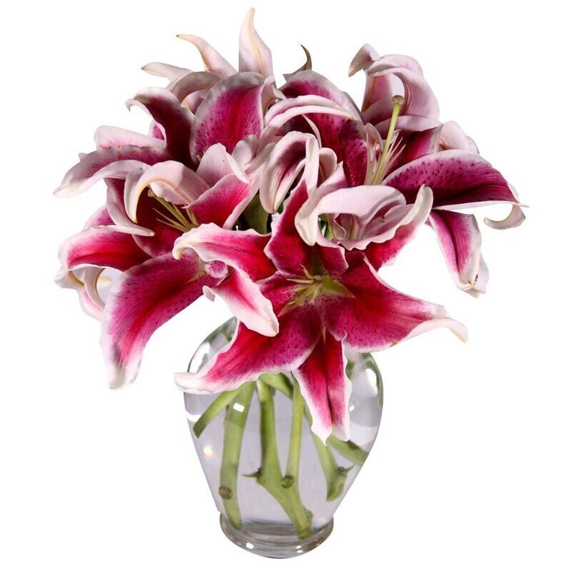 Glass Vase Floral Arrangment 21
