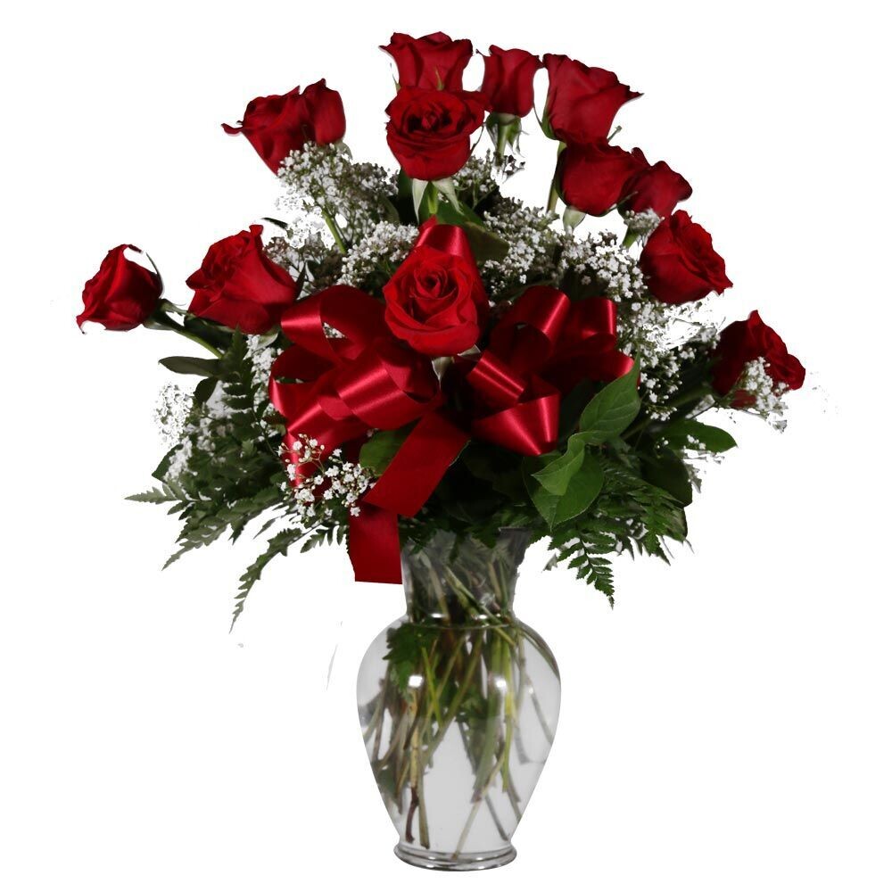 1 Dozen Red Roses