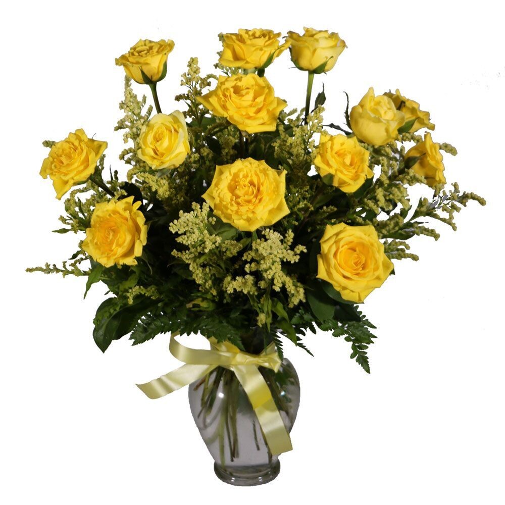 1 Dozen Yellow Roses