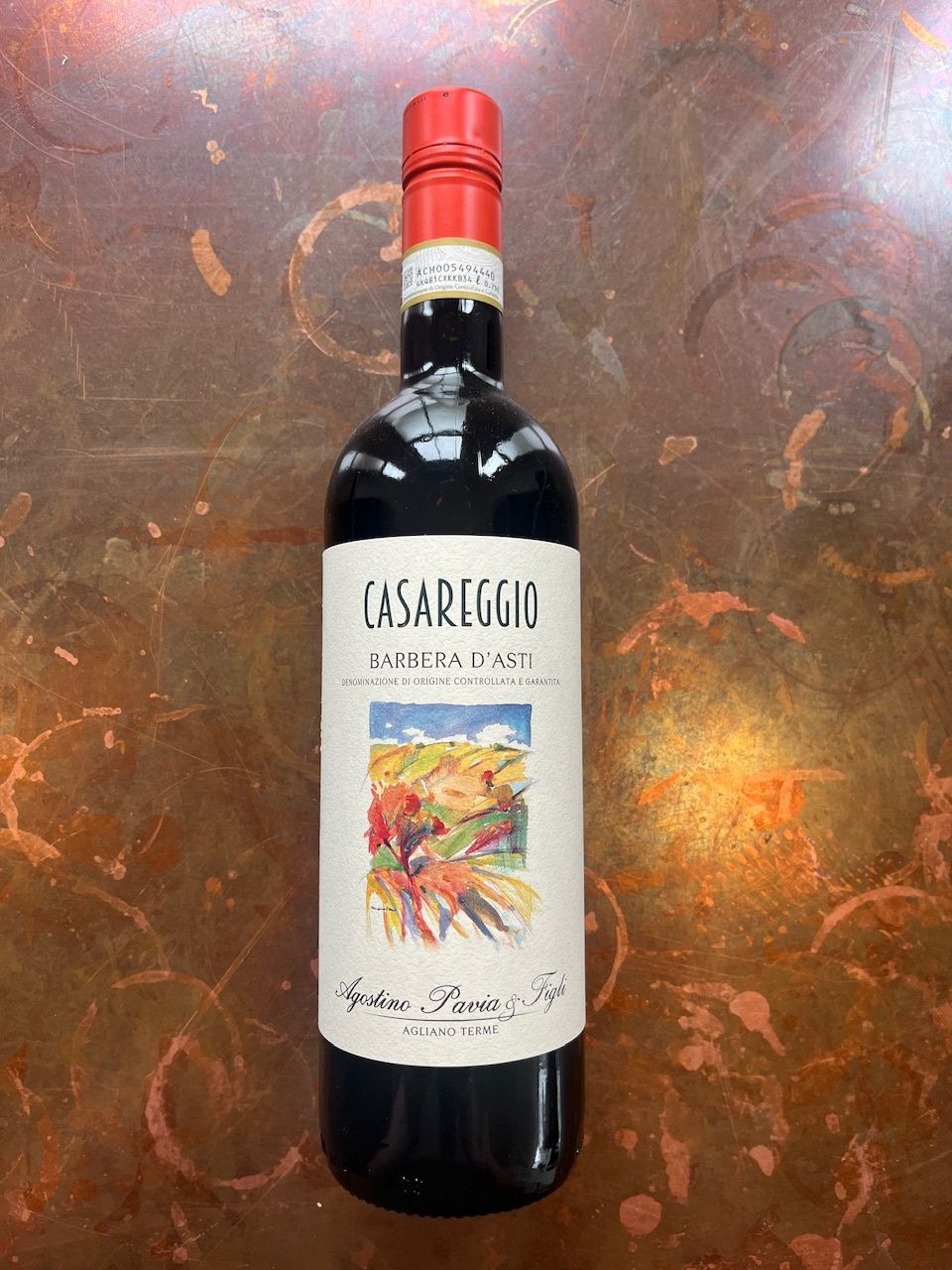Agostino Pavia Barbera d&#39;Asti Casareggio