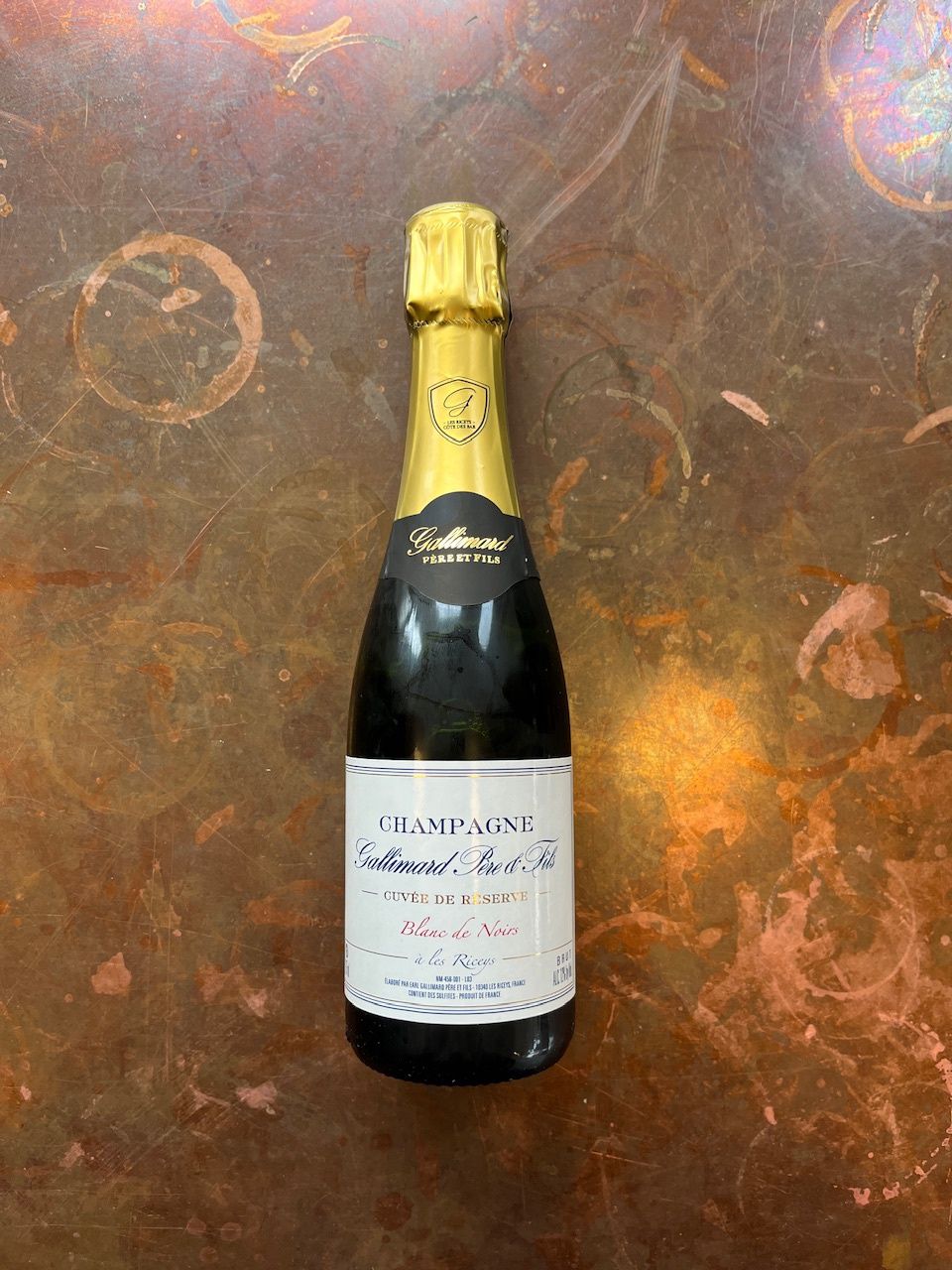 Gallimard Reserve Brut HALF BOTTLE