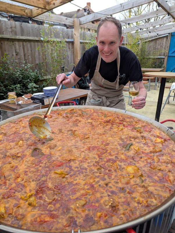 Paella Serving at Vino Tap - Sunday 8th June 1pm-2pm