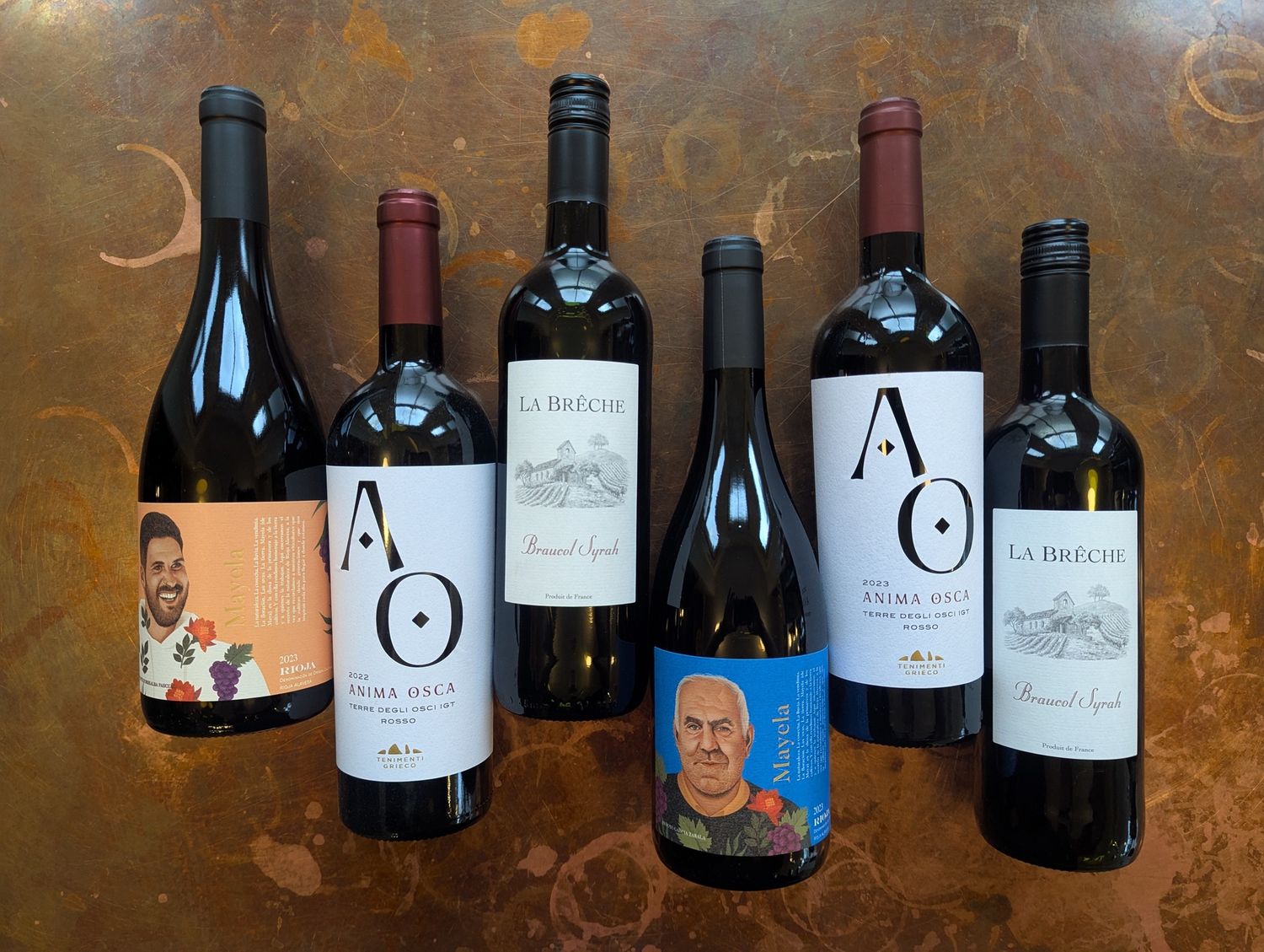 Vinoramica Favourites Case - RED ONLY