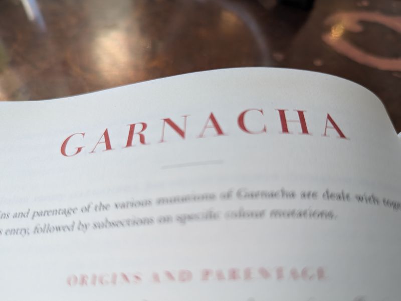 Grenache Tasting - Wednesday 16th September