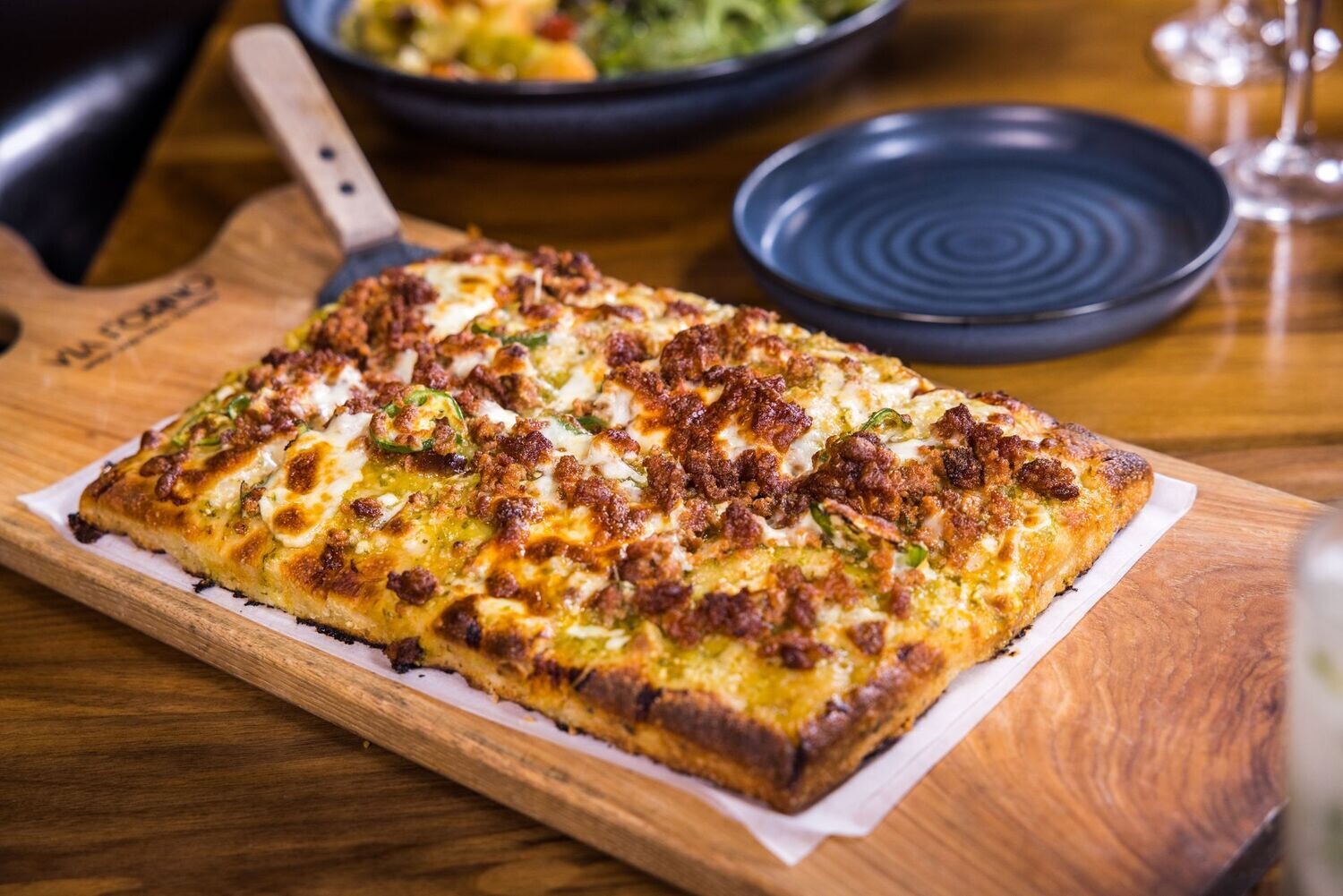 Chorizo & Salsa Verde