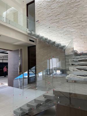 Barandal de Cristal Templado