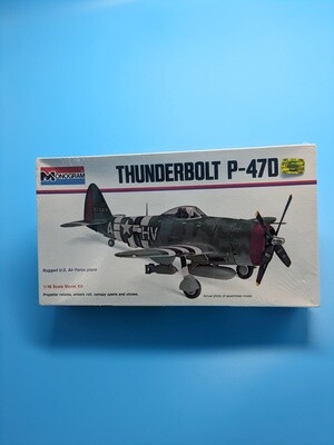 Thunderbolt P-47D MONOGRAM 1/48 1979