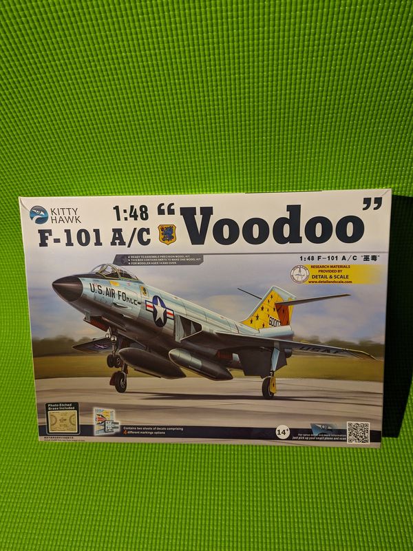 F-101 A/C Voodoo KITTY HAWK 1/48
