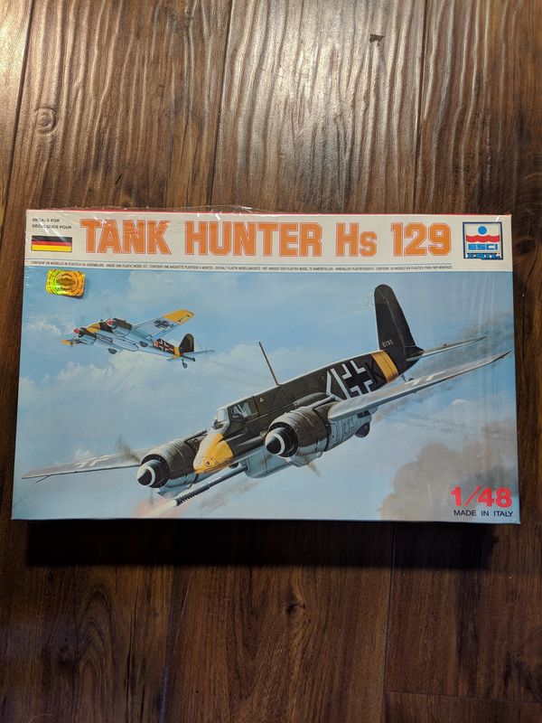 Tank Hunter Hs 129 ESCI 1/48