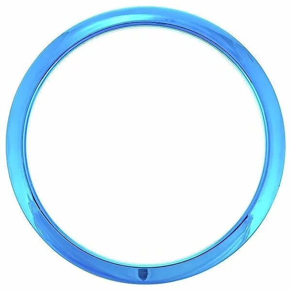 LW Essentials Basic Drum Port Hole Ring (Drum O's) - Blue
