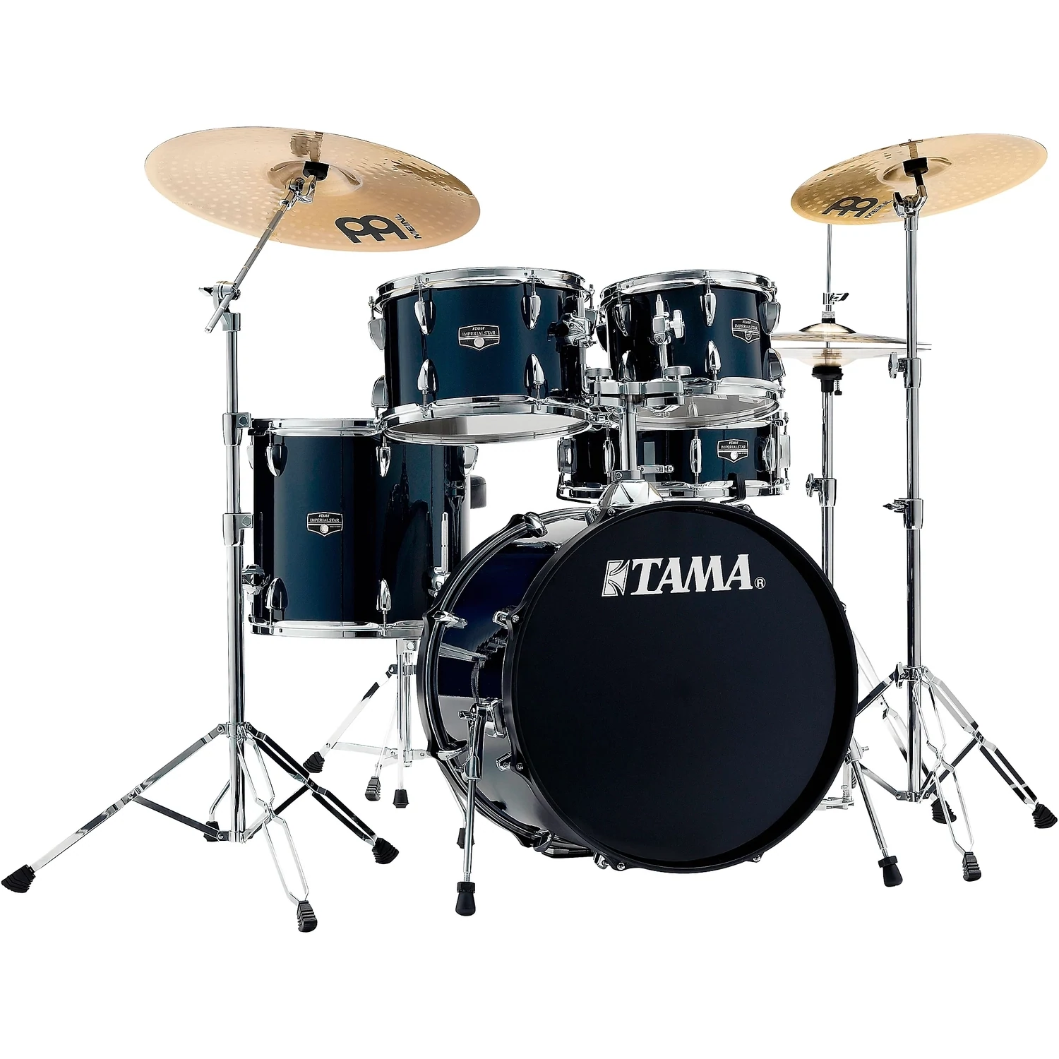 TAMA Imperialstar 5-Piece Complete Drum Set With Hardware - Dark Blue