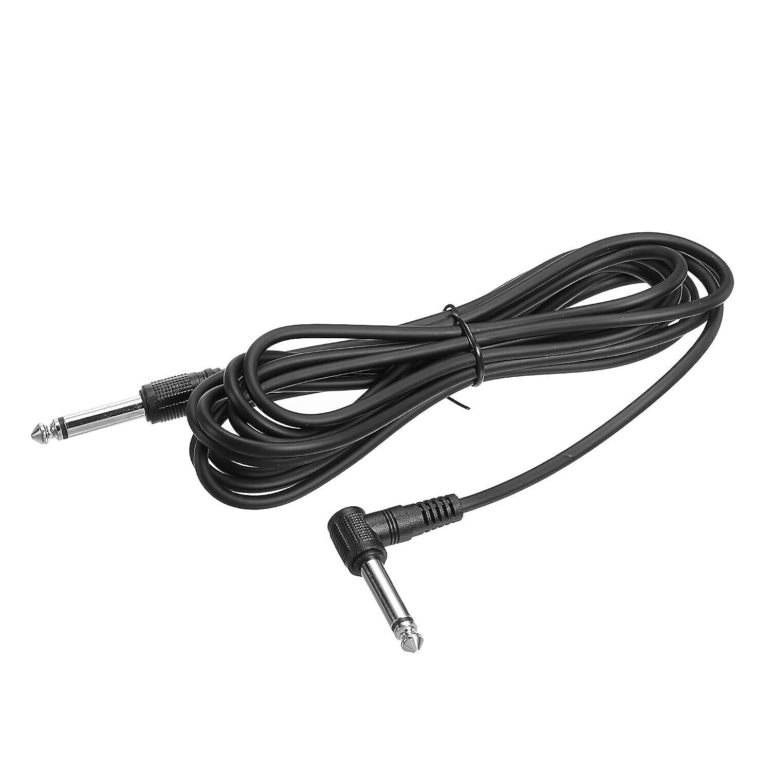 LW Essentials Basic 1/4 in. Standard TRS Instrument Cable (Straight + Right-Angle)