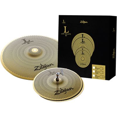 Zildjian L80 Series LV38 Low Volume Cymbal Box Pack Zildjian L80 Series LV38 Low Volume Cymbal Box Pack