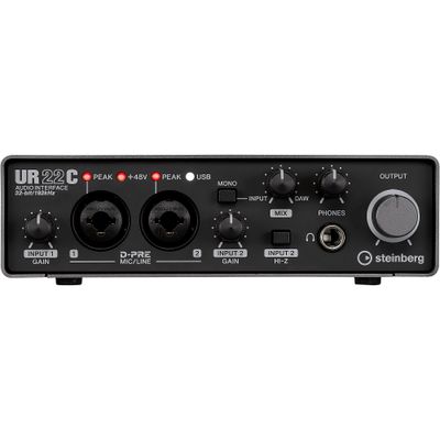 Steinberg UR22C 2-In/2-Out USB 3.0 Type C Audio Interface Steinberg UR22C 2-In/2-Out USB 3.0 Type C Audio Interface