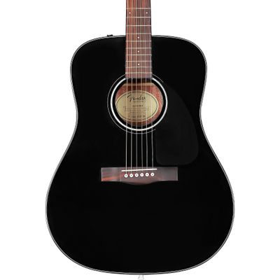 Fender CD-60 Dreadnought V3 Acoustic Guitar Black