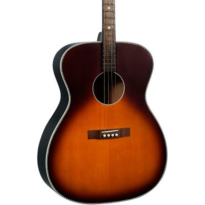 Recording King Dirty 30s Series 7 000 4-String Tenor Acoustic Guitar Tobacco Sunburst