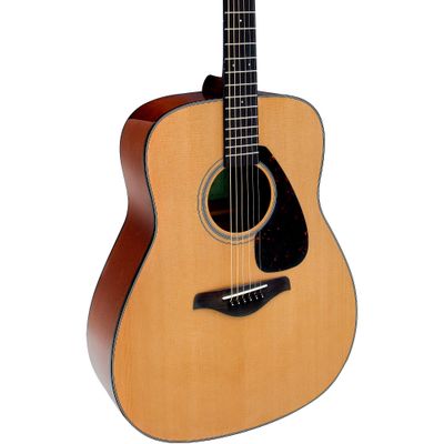 Yamaha FG800J Solid Spruce Top Dreadnought Acoustic Guitar Natural