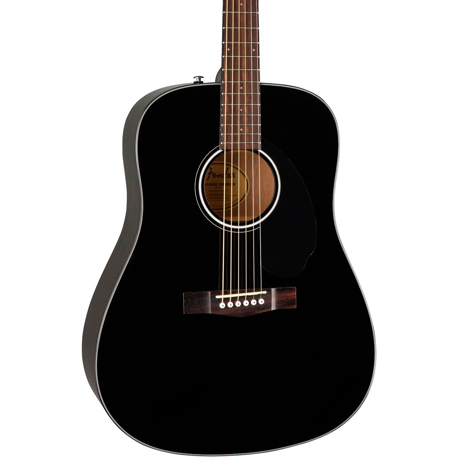 Fender CD-60S Dreadnought Acoustic Guitar Black Fender CD-60S Dreadnought Acoustic Guitar Black