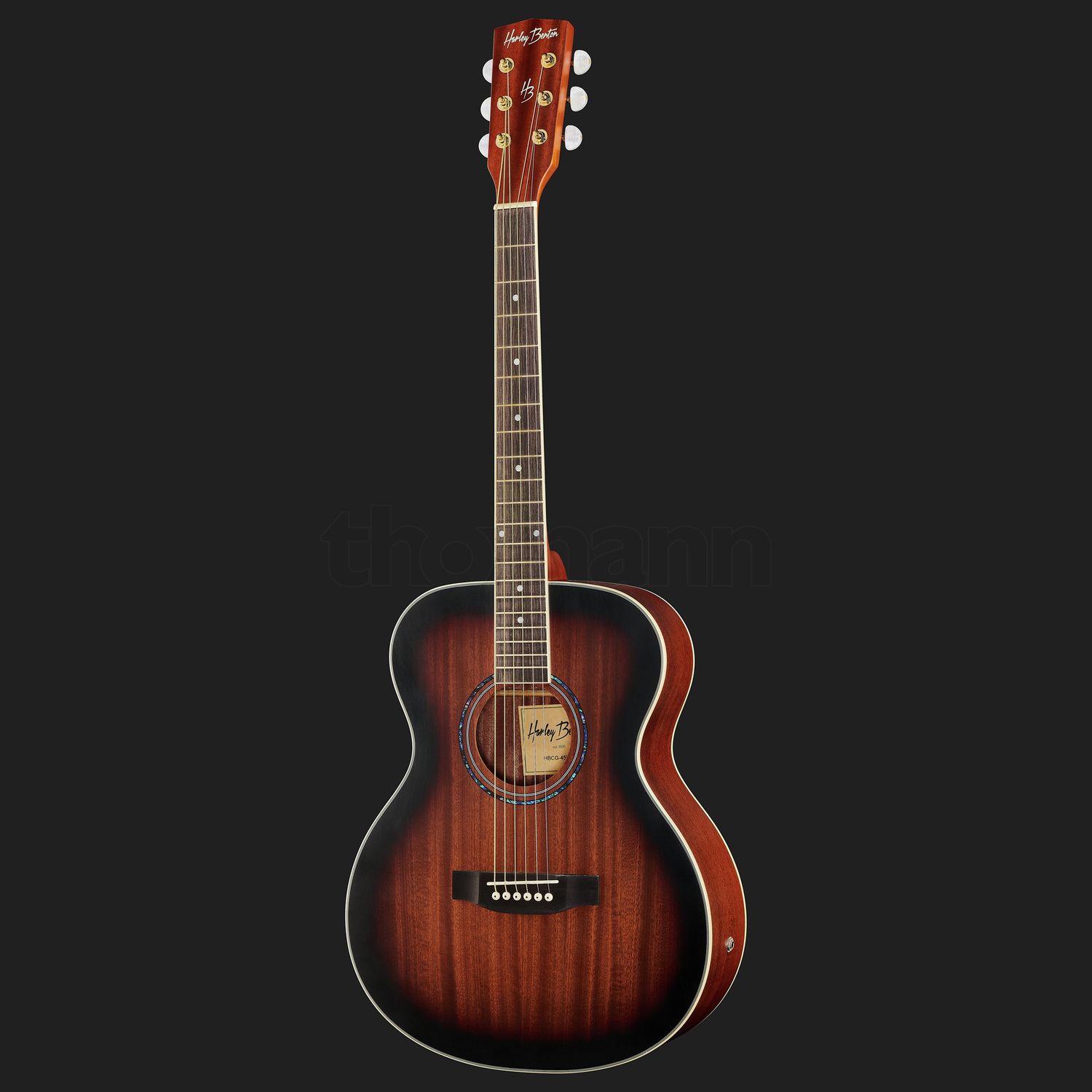 Harley Benton CG-45E Vintage Sunburst