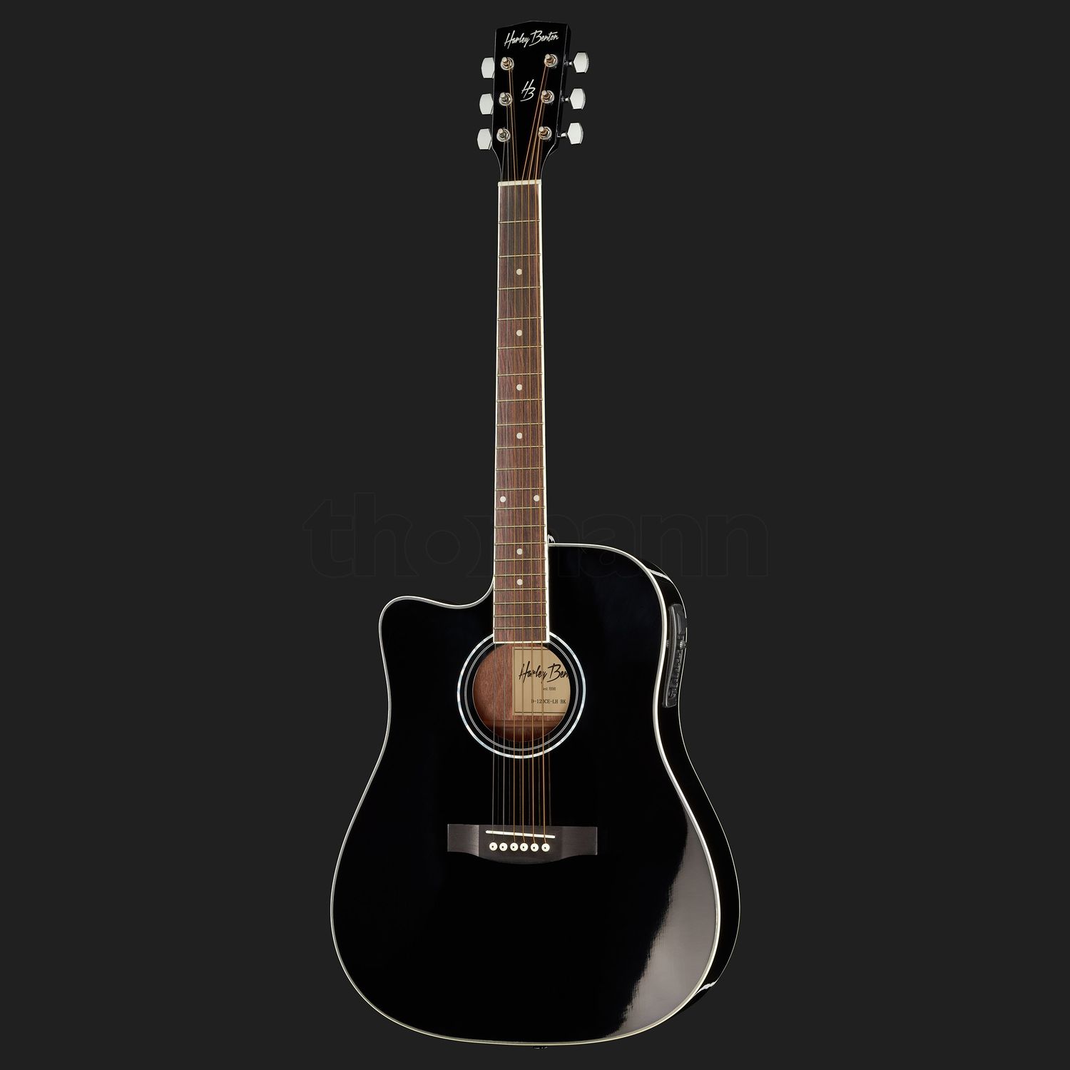 Harley Benton D-120CE-LH BK