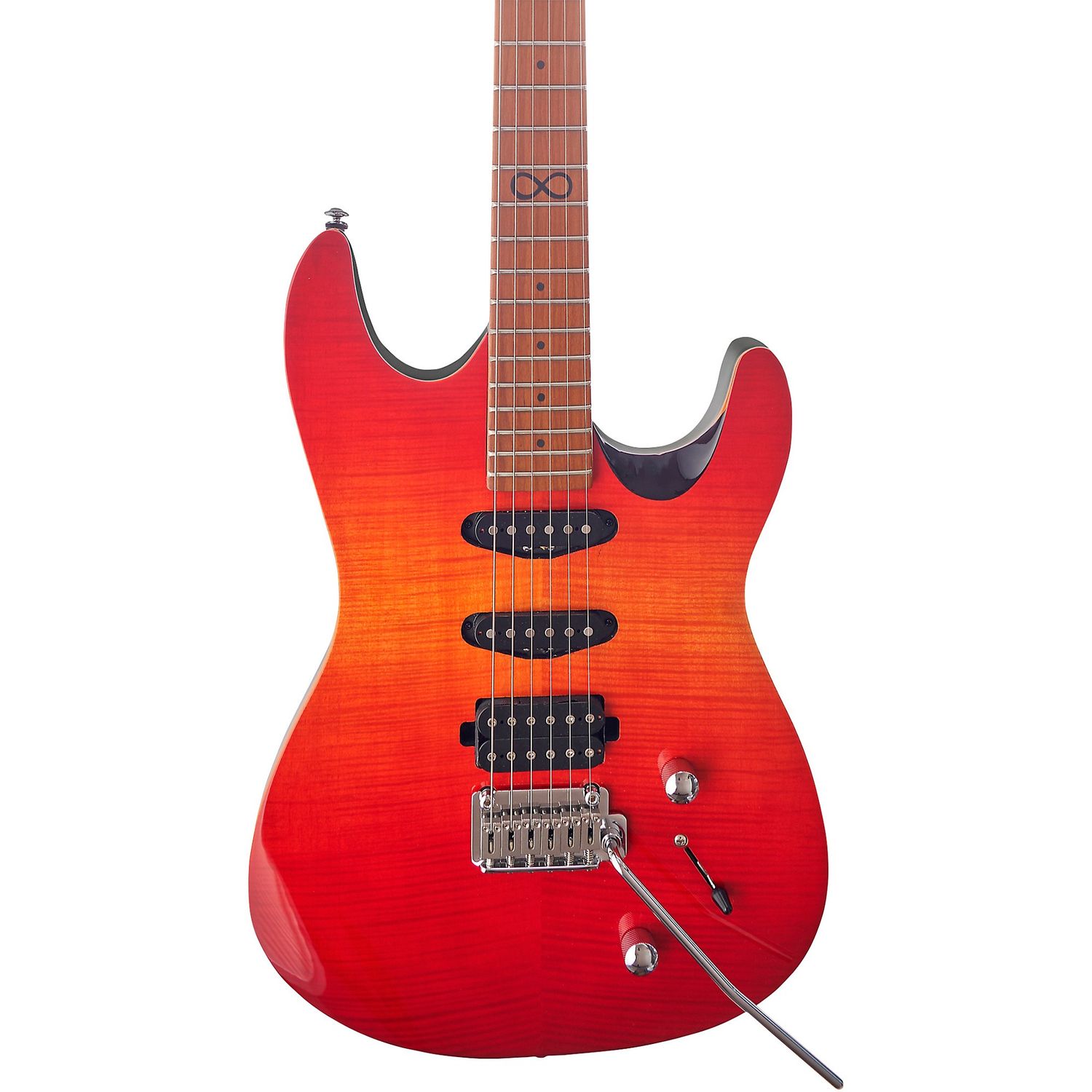 Chapman ML1 Hybrid Electric Guitar Cali Sunset Red Gloss Chapman ML1 Hybrid Electric Guitar Cali Sunset Red Gloss