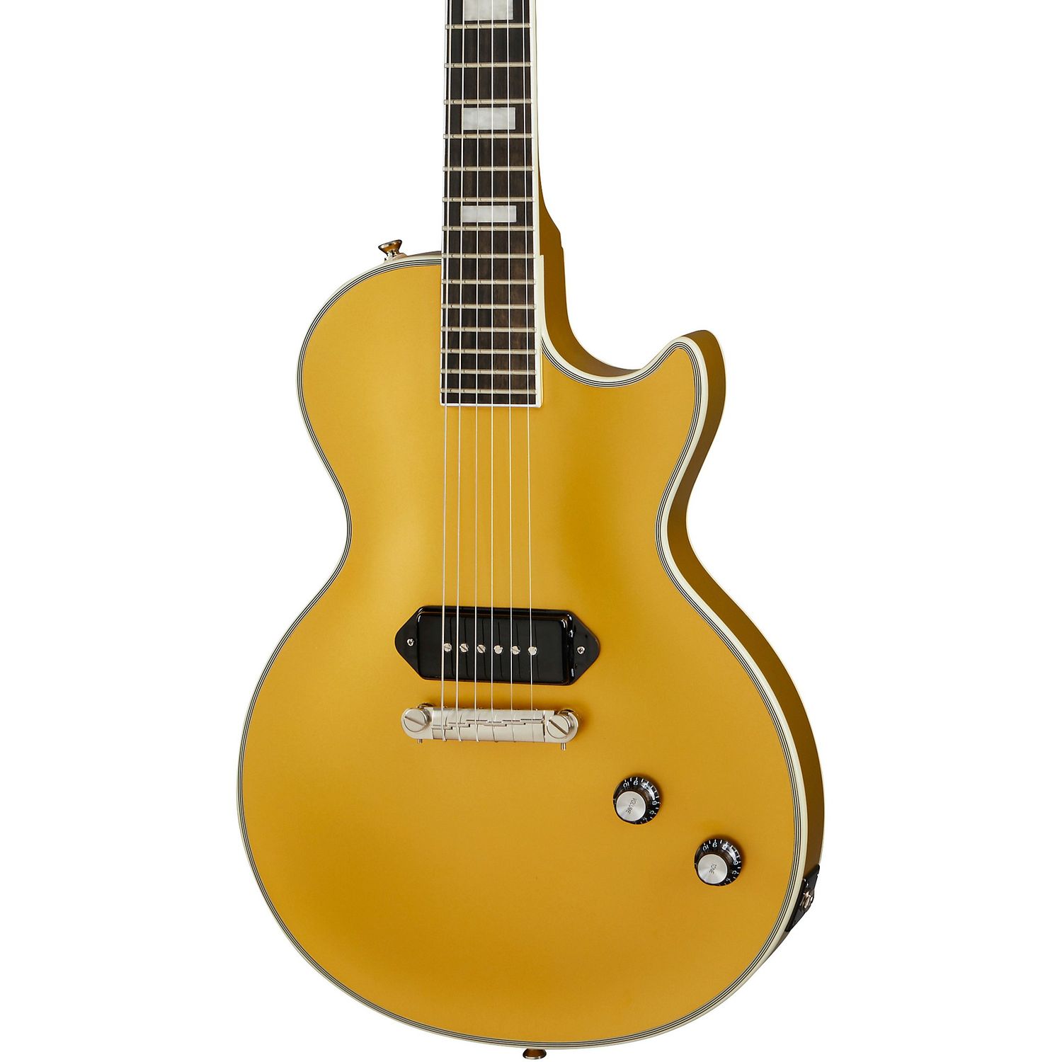 Epiphone Jared James Nichols Gold Glory Les Paul Custom Electric Guitar Double Gold Epiphone Jared James Nichols Gold Glory Les Paul Custom Electric Guitar Double Gold