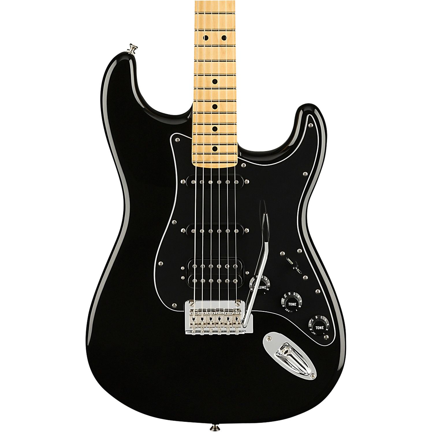 Fender Player Stratocaster HSS Maple Fingerboard Limited-Edition Electric Guitar Black Fender Player Stratocaster HSS Maple Fingerboard Limited-Edition Electric Guitar Black
