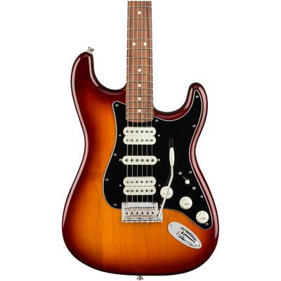 Fender Player Stratocaster HSH Pau Ferro Fingerboard Electric Guitar Tobacco Sunburst Fender Player Stratocaster HSH Pau Ferro Fingerboard Electric Guitar Tobacco Sunburst