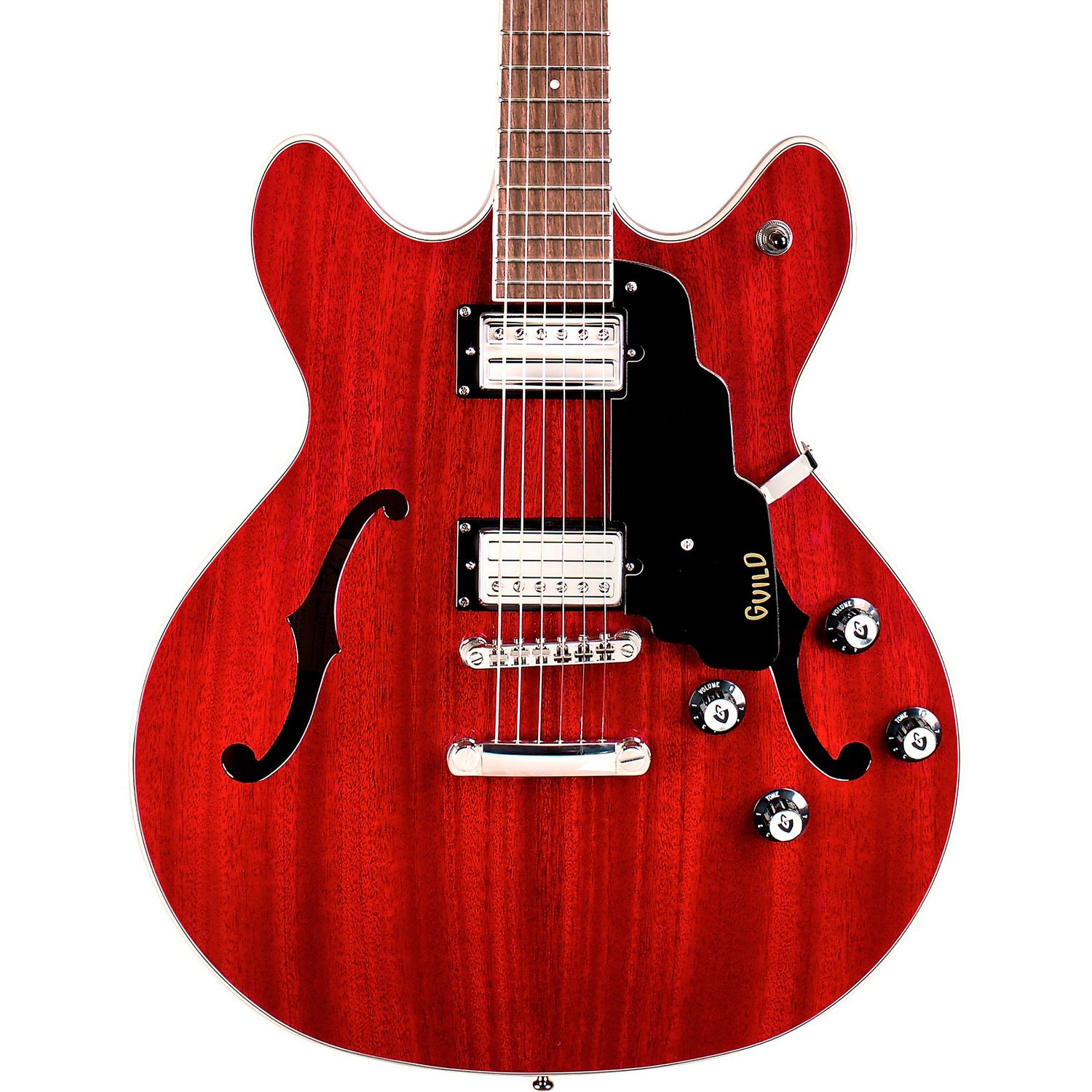 Guild Starfire I DC Semi-Hollow Electric Guitar Cherry Red