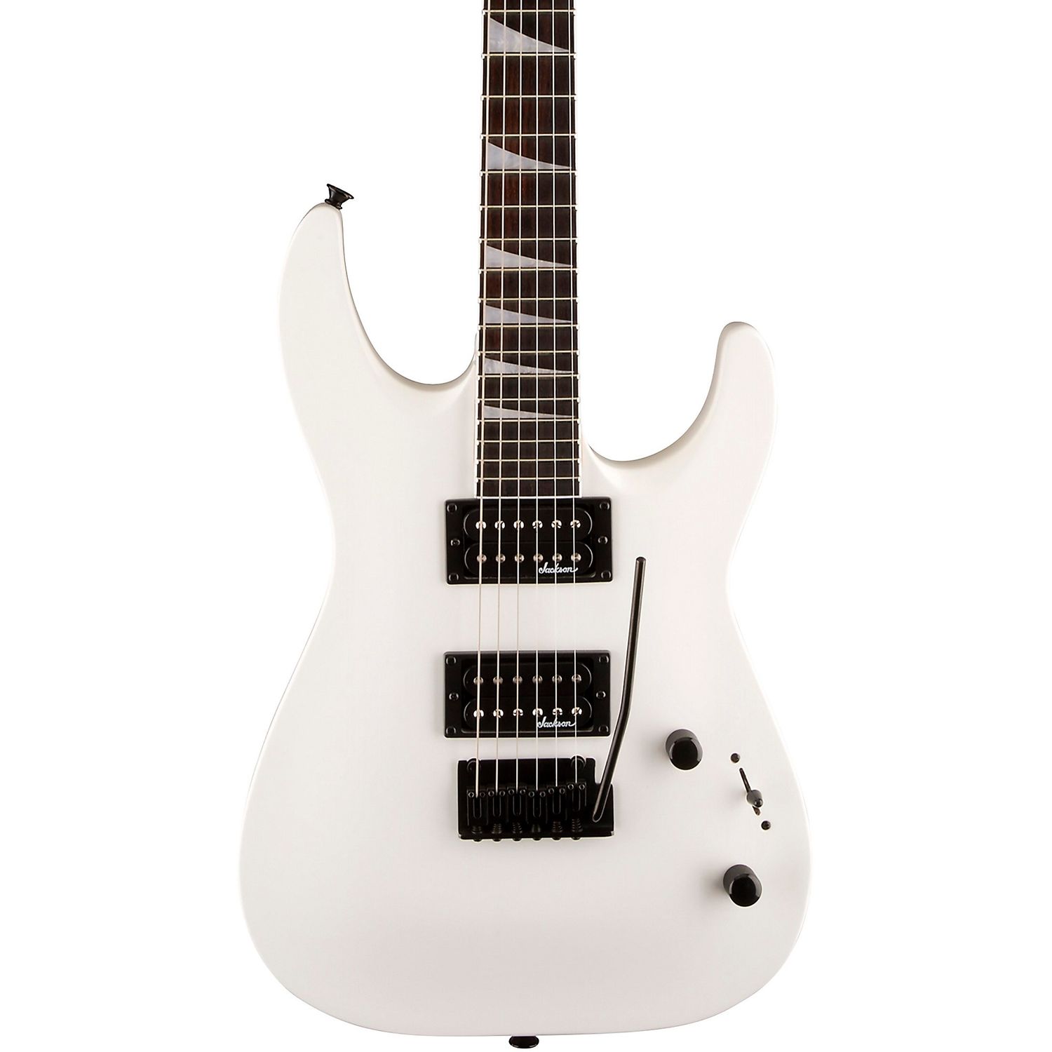 Jackson Dinky JS22 DKA Arch Top Natural Electric Guitar Snow White