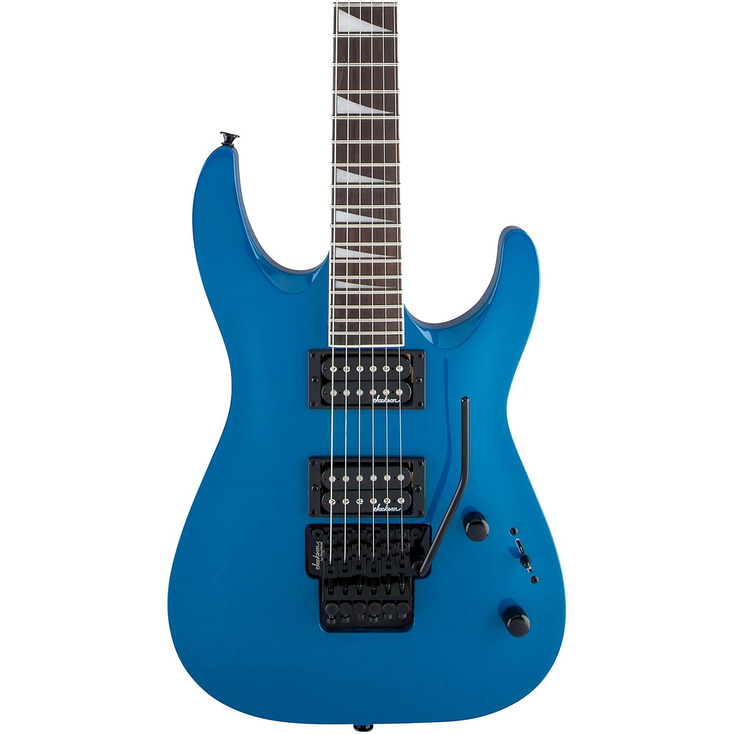 Jackson Dinky JS32 DKA Arch Top Electric Guitar Bright Blue