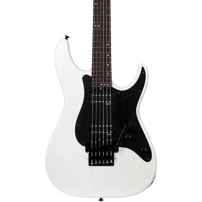 Schecter Guitar Research Sun Valley Super Shredder FR SFG Electric Guitar Gloss White Black Pickguard Schecter Guitar Research Sun Valley Super Shredder FR SFG Electric Guitar Gloss White Black Pickguard
