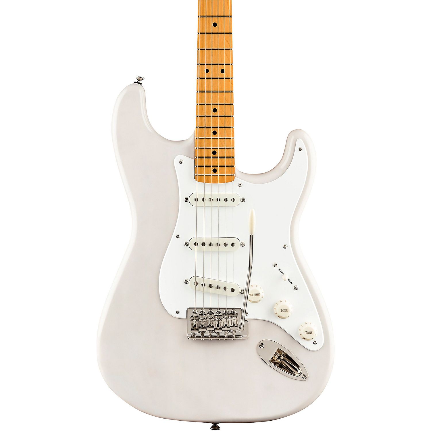 Squier Classic Vibe '50s Stratocaster Maple Fingerboard Electric Guitar White Blonde Squier Classic Vibe '50s Stratocaster Maple Fingerboard Electric Guitar White Blonde