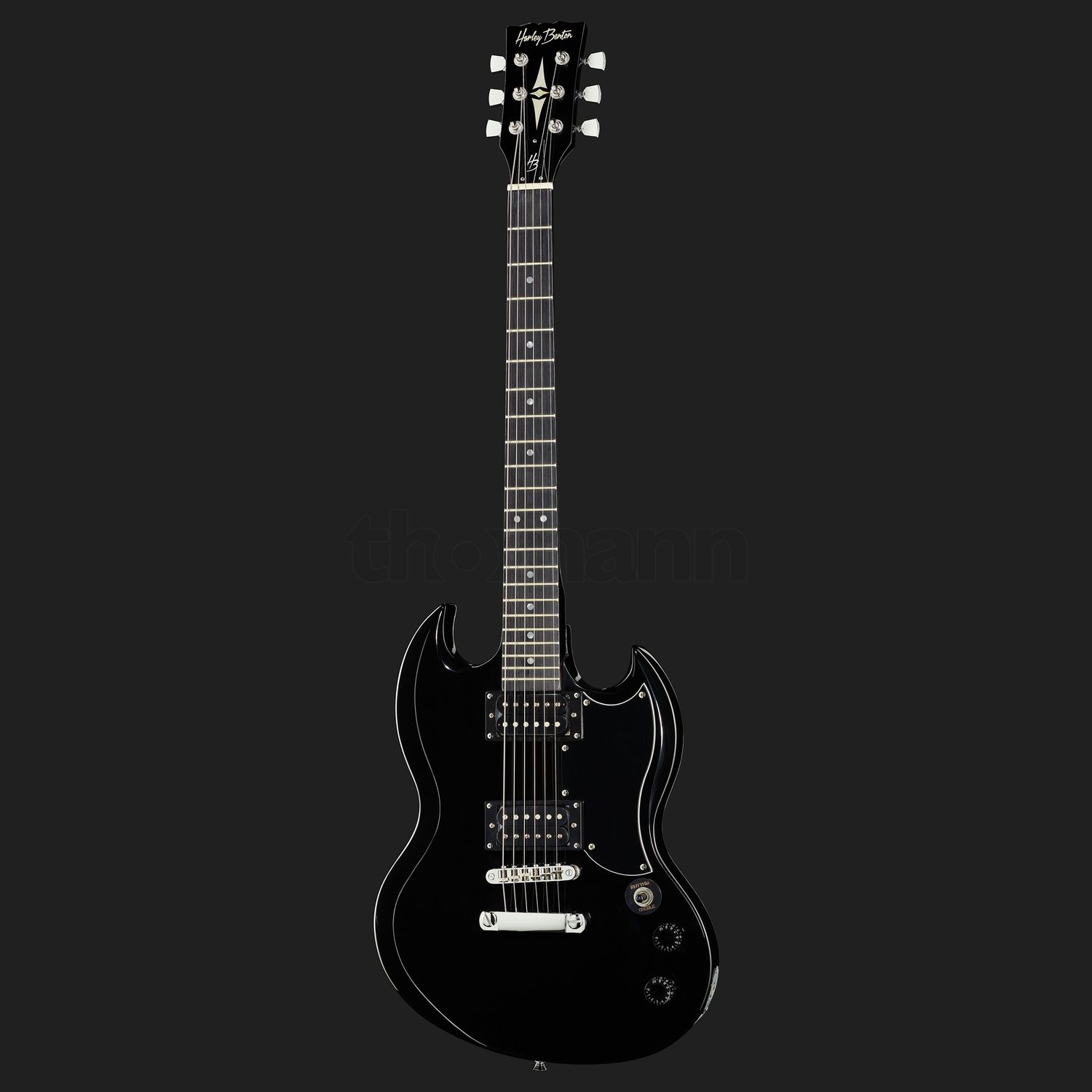 Harley Benton DC-200 BK Student Series