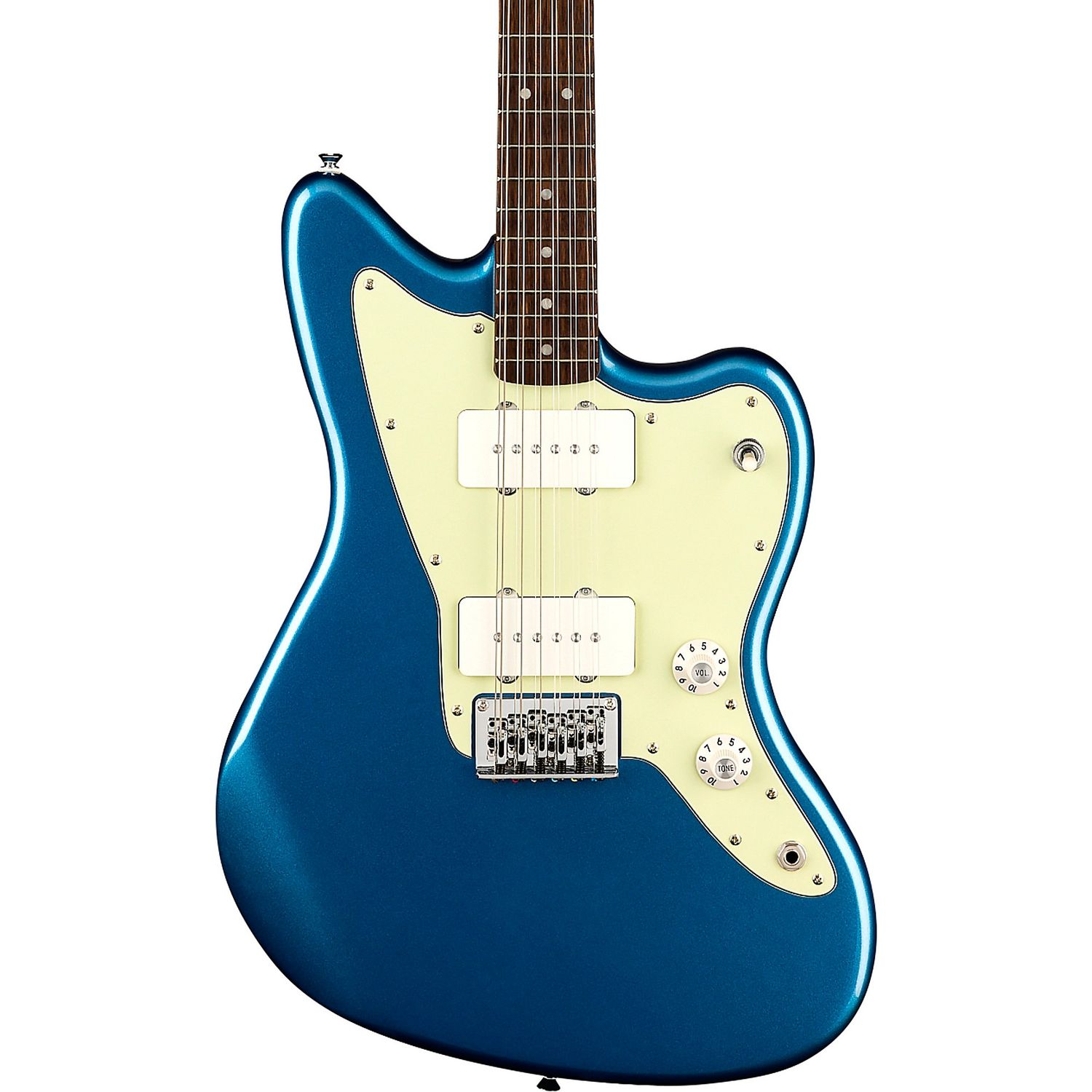 Squier Paranormal Jazzmaster XII Laurel Fingerboard 12-String Electric Guitar Lake Placid Blue Squier Paranormal Jazzmaster XII Laurel Fingerboard 12-String Electric Guitar Lake Placid Blue