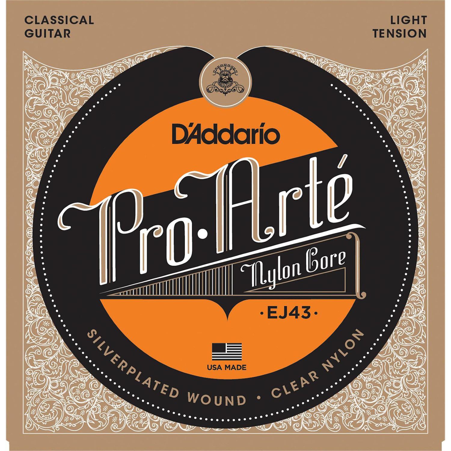 D'Addario EJ43 Pro-Arte Light Tension Classical Guitar Strings