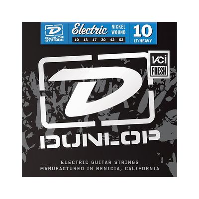 Dunlop Nickel Plated Steel Electric Guitar Strings - Light Top Heavy Bottom 10's Dunlop Nickel Plated Steel Electric Guitar Strings - Light Top Heavy Bottom 10's