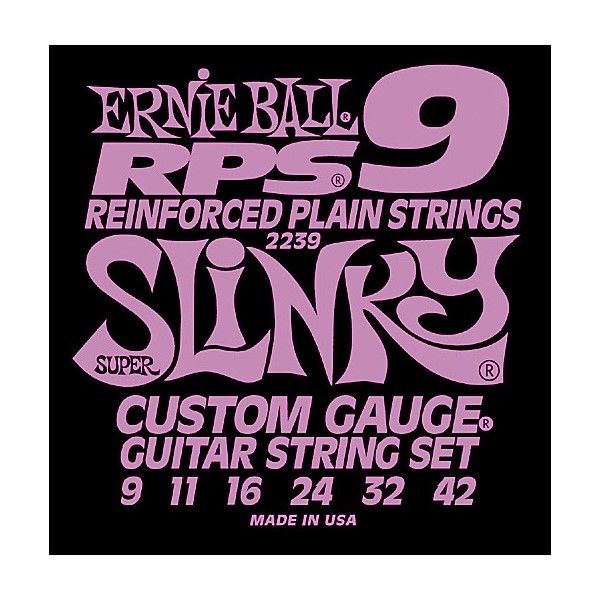 Ernie Ball 2239 Super Slinky RPS 9 Electric Guitar Strings