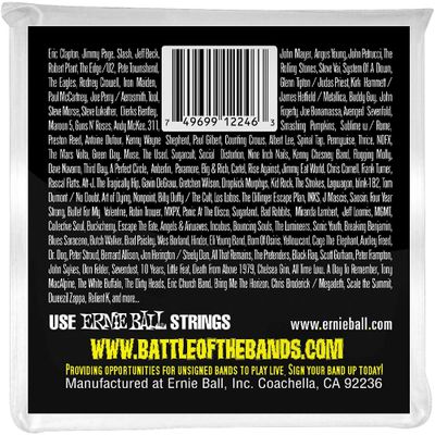 Ernie Ball 2246 Stainless Steel Regular Slinky Electric Guitar Strings
