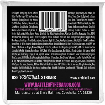 Ernie Ball 2245 Stainless Steel Power Slinky Strings