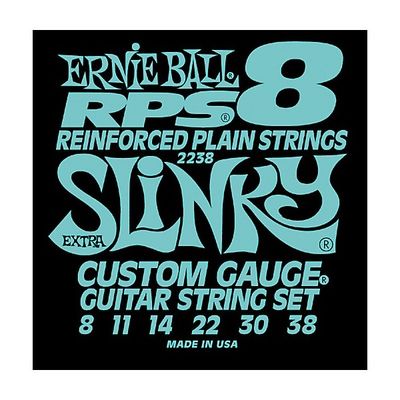 Ernie Ball 2238 Extra Slinky RPS 8 Electric Guitar Strings Ernie Ball 2238 Extra Slinky RPS 8 Electric Guitar Strings